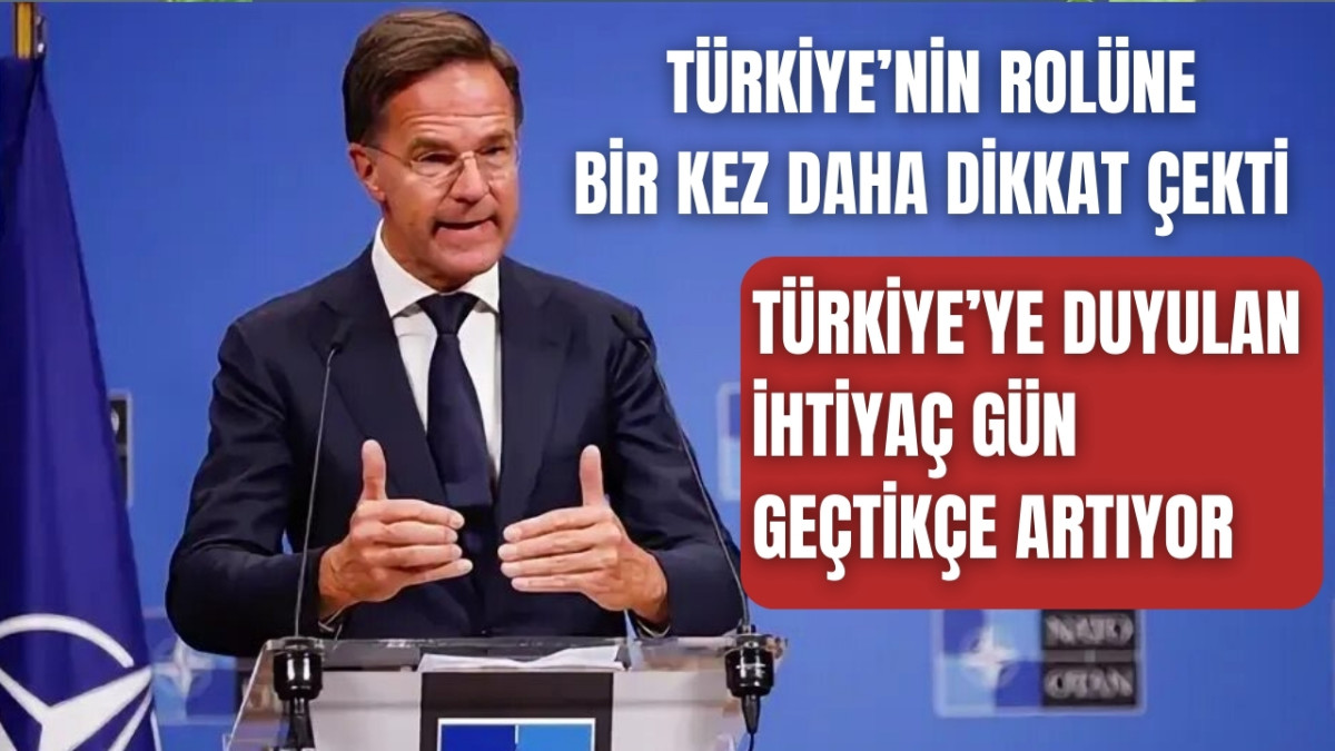 NATO Genel Sektereteri Türkiye'nin önemine bir kez daha dikkat çekti