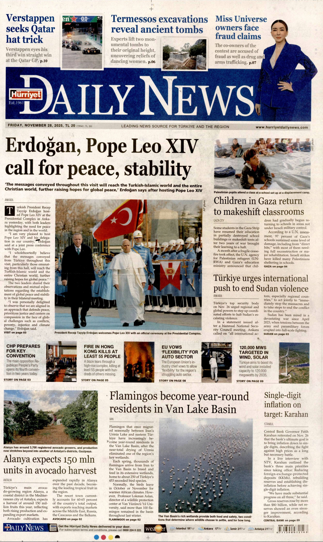 Hürri̇yet Dai̇ly News